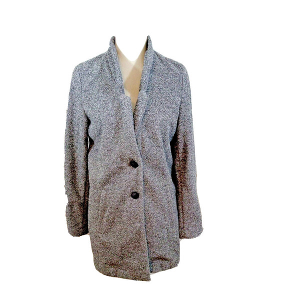Old Navy Jackets & Blazers - Old Navy Womens Gray 2 Button Pockets Sweater Jacket